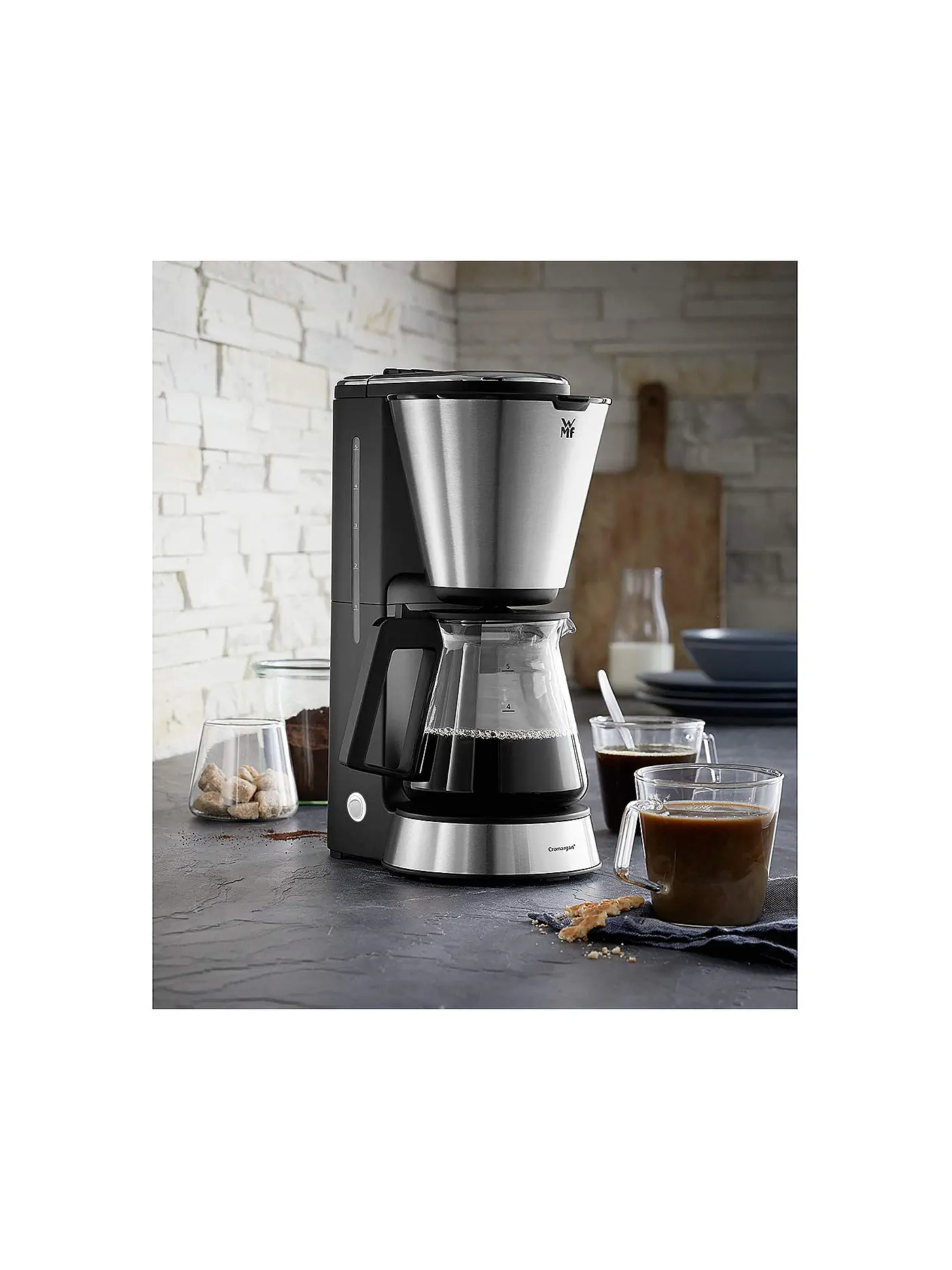WMF | Küchenminis Aroma Filterkaffeemaschine (5 Tassen) | 
